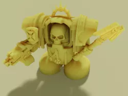 Short and Stumpy Ultrasmurf Terminator Chappy