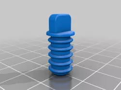 Small drain plug for LG washing machine