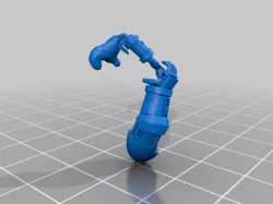 Smoke Grenade Throwing Space Warrior Right Hand CHUNKY EDITION