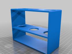 Archivo STL gratuito Soporte para estante de pintura para aerógrafo 3  botellas de dos onzas 👨‍🎨・Design para impresora 3D para descargar・Cults
