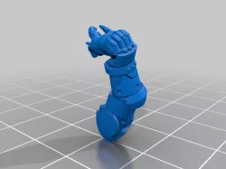 Space Warrior Left Arm Fireball