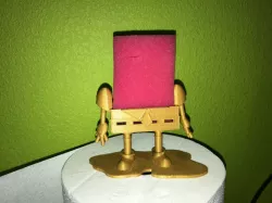Square pants sponge holder