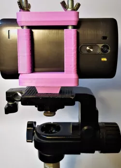 Tripod phone holder