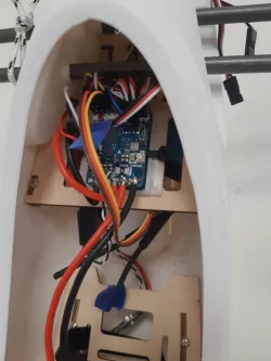 Volantex ASW28 (V2) F411 mounting plate