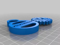 VW GEAR KEY CHAIN
