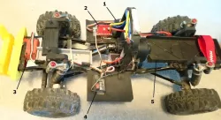 WLToys 12428 Crawler Conversion Chassis Parts