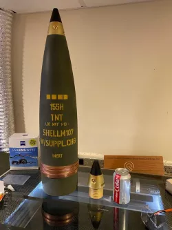 155mm M107 Howitzer Shell