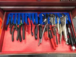 45° Pliers organizer
