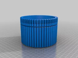 54 Gearhart sock knitting machine cylinder and ribber