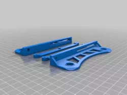 Adjustable TUSH-style spool holder with a scissor mechanism - HDD bearing Mod