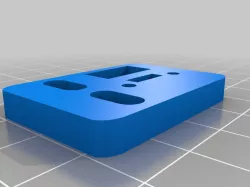 Adjustable Y-axis button holder for Creality Ender 3