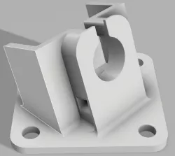 AIO FPV Camera Mount for Whoop Quadcopter (20x20 holes, 20-35 degrees, stright/diagonal)