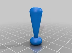Bang Exclamation Point Game Marker