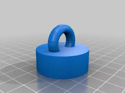 Bottle cap with a ring