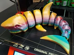Curled Articulated Shark