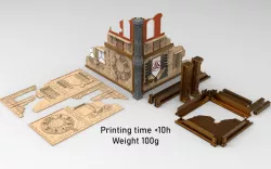 Damocles kickstarter modular industrial buildings sample
