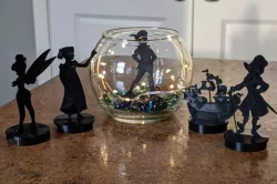 Decorative Peter Pan Silhouettes