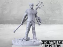 Demon Cleric - Tabletop Miniature