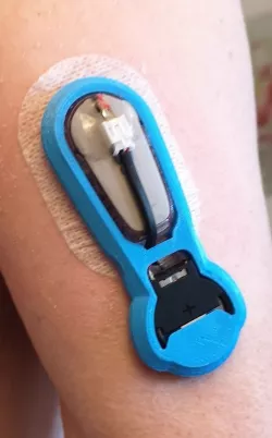 Dexcom G6 replacable battery cover.