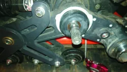 DTV Shredder Left Chassis Drive Shaft Bearing Cover