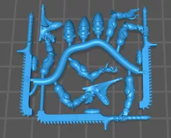 Eldar Storm Guardian MINI spru STL file