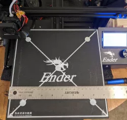 Ender 3 Pro Bed Leveling 235x235x0.2mm