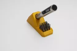 ES120 Holder with Slots for 16 Bits