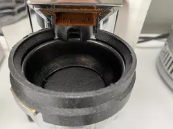 Funnel for Gaggia Classic portafiler and Eureka Mignon Specialità grinder