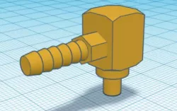 Ghostbusters 1 Ion Arm Square Clippard Elbow