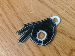 Gotcha! "Circle Game" Keychain for Dual Extrusion
