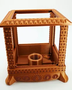 Gothic Lithophane (for E14 / G9 bulb socket)