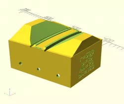 H0e printable curve module