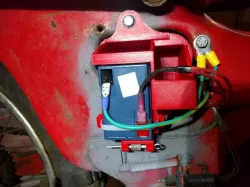 Honda trail 90 ct90 sealed battery holder 6 volt