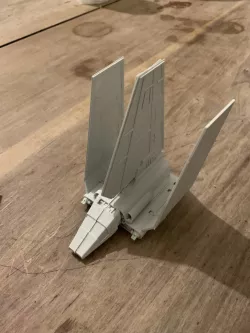 Imperial Shuttle with folding wings