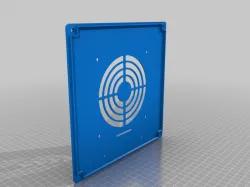 Lerdge K Geminus case 80mm fan top cover