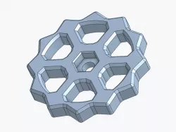 M3 M4 nut bed leveling knobs