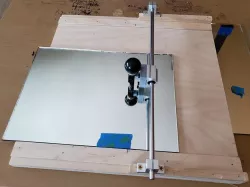 Mirror/Glass cutting jig