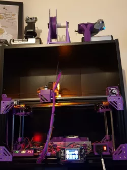 MR Purple 3D Printer. Ender 3 Donor