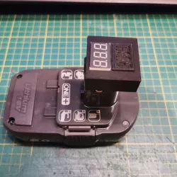 [ OLD VERSION ] RYOBI One+ battery volt meter v1.0