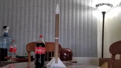 Paper Towel Tube Rocket