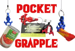 Pocket Grapple- a Toy Mechanical Claw Grappling Hook