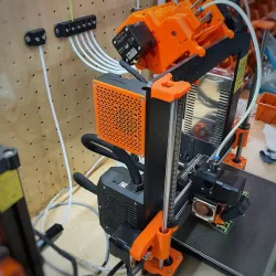 Prusa MINI teflon tube inlet wall mount