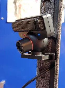 PS3 Eye Camera Mount for Metal Shelving