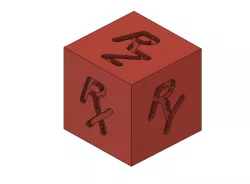 Ramjet Calibration Cube