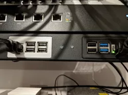 Raspberry Pi Rack Mount for 1U Decora Bracket