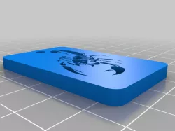 scorpion keychain