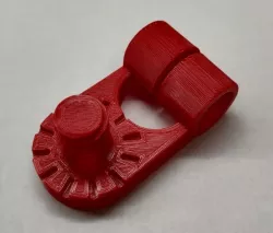 Self-locking wall joint for LED lamp
