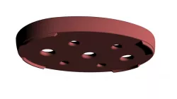 Shallow Oval Bonsai Pot (style 1)