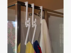 Shower Hook with Extender Loop