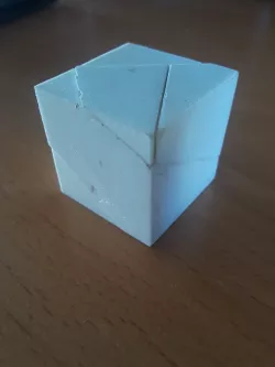 Simple Cube Slide Puzzle